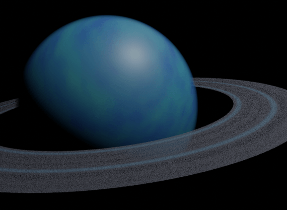 Gas Planet with ring