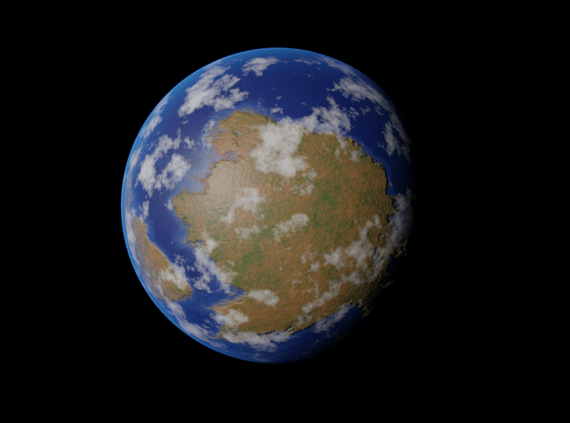 Earth like planet