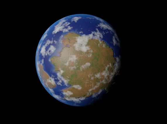 Earth like planet
