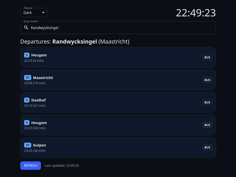 Preview of Departures